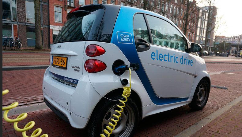 electric vehicle for delivery